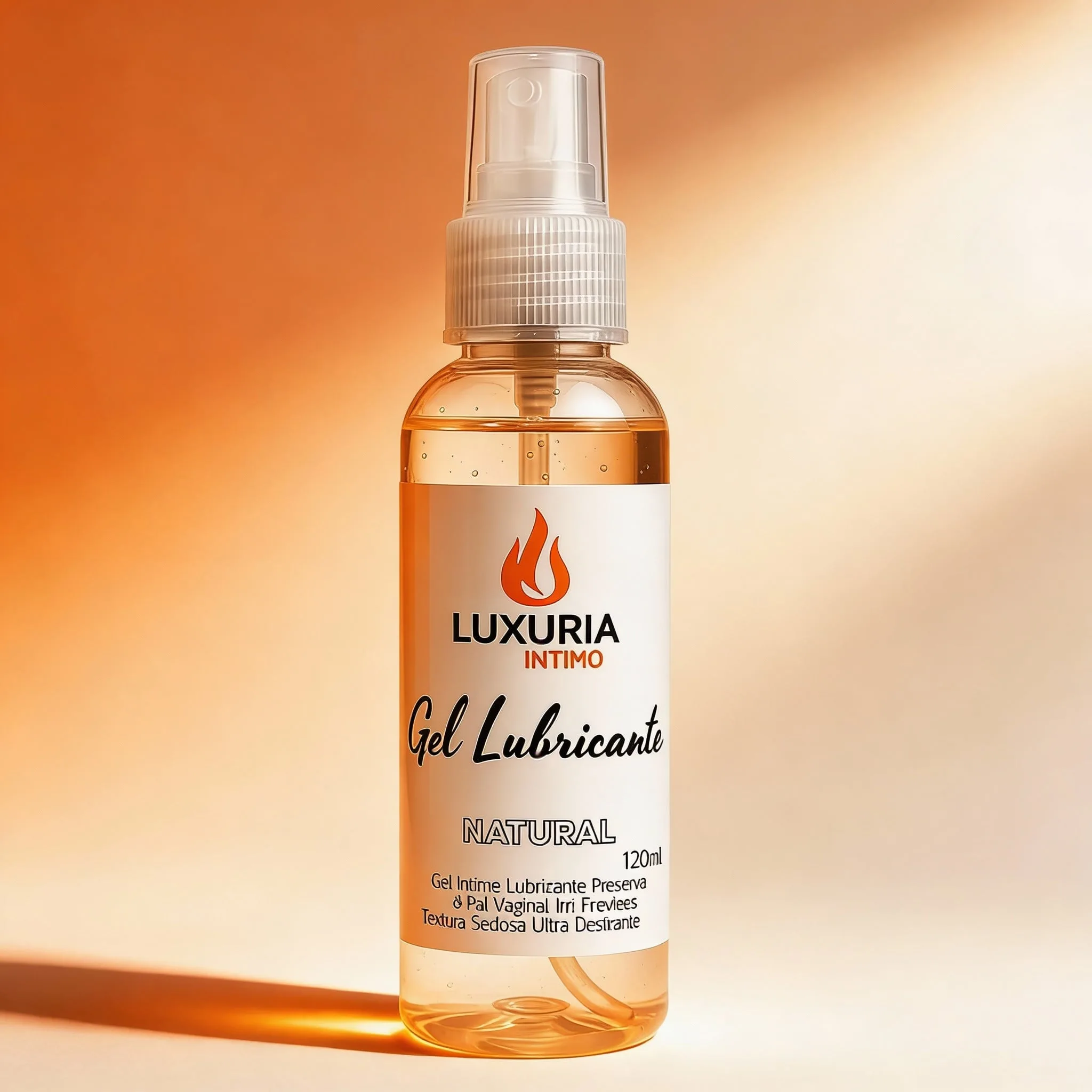 Gel Lubricante Luxuria Sabor Natural - 130cc