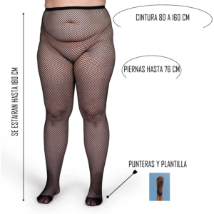 Panty media mujer red cana can