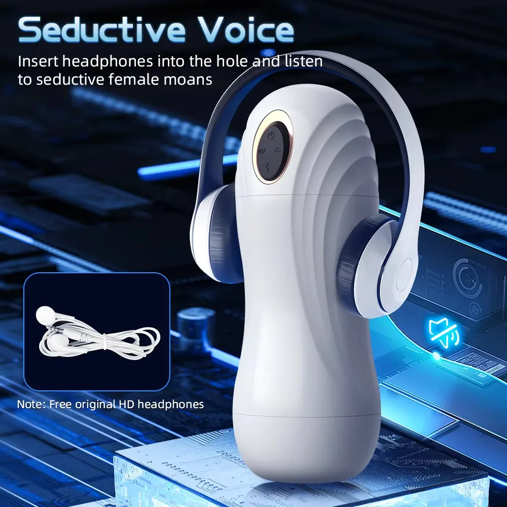 Masturbador Succionador Vibrador Gemidos - Imagen 6