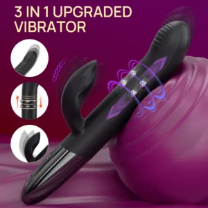 Vibrador Punto G con Movimiento y Rotación (Sube y Baja): imagen 7