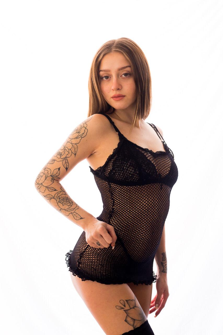 Vestido Lenceria Femenina Red - Imagen 2